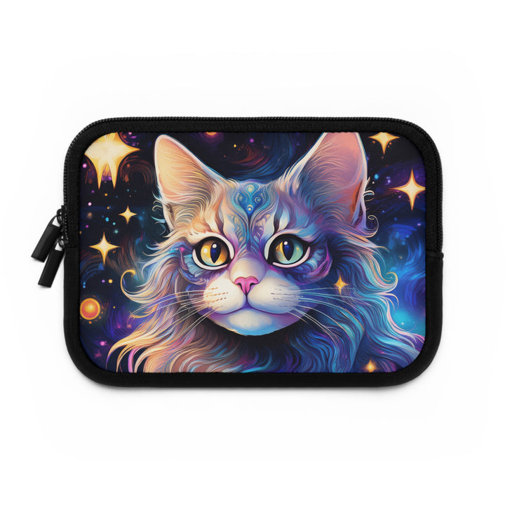 Cosmic Whiskers: The Galactic Laptop Sleeve of Dreams