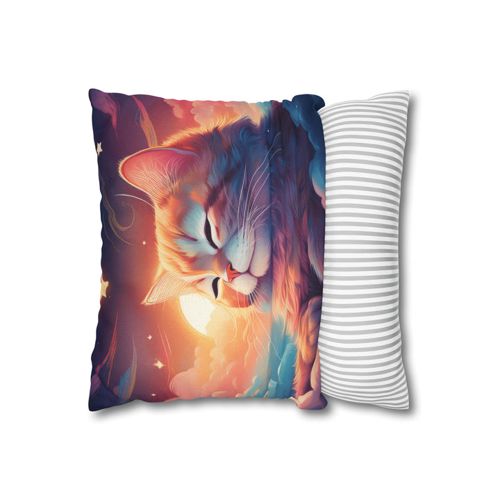 Serenity in the Sky: Premium Cat-Themed Pillowcase for Ultimate Comfort