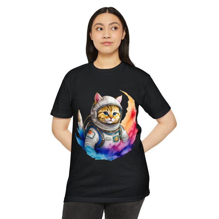 Launchpad Catstronaut Top - Unisex Galaxy Explorer T-Shirt