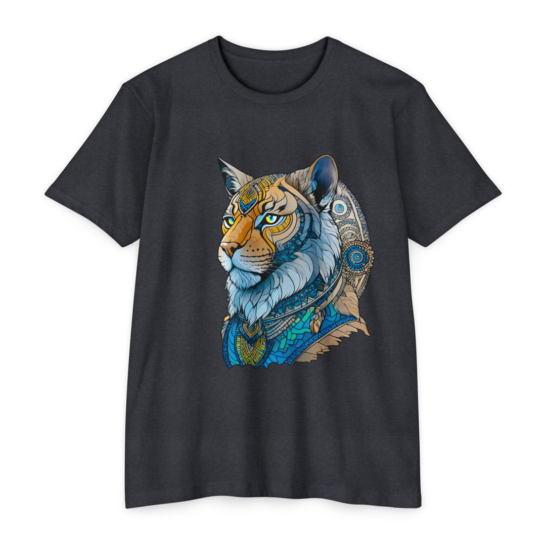 Regal Cat Majesty Shirt - Intricate Mosaic Design