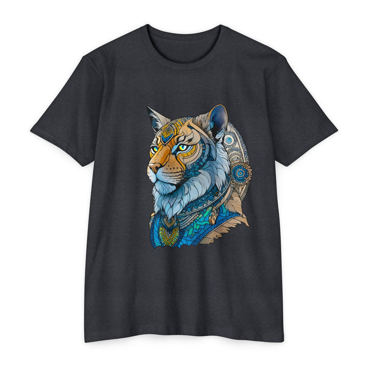 Regal Cat Majesty Shirt - Intricate Mosaic Design