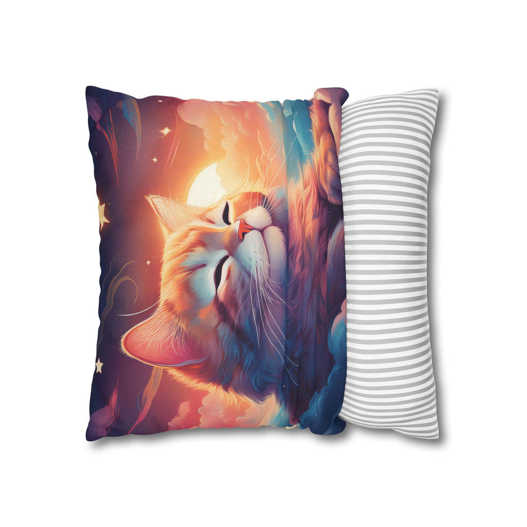 Serenity in the Sky: Premium Cat-Themed Pillowcase for Ultimate Comfort