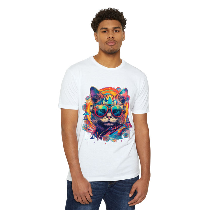 Urban Art Cat Top - Unisex Pop Culture T-Shirt