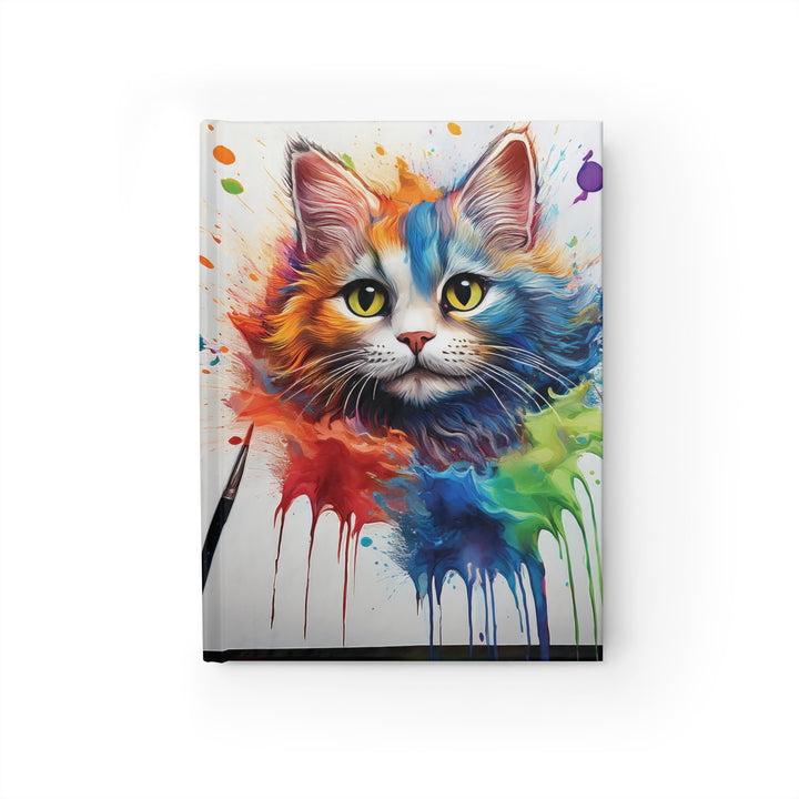 Color Splash Cat Journal – Ignite Your Creative Flow