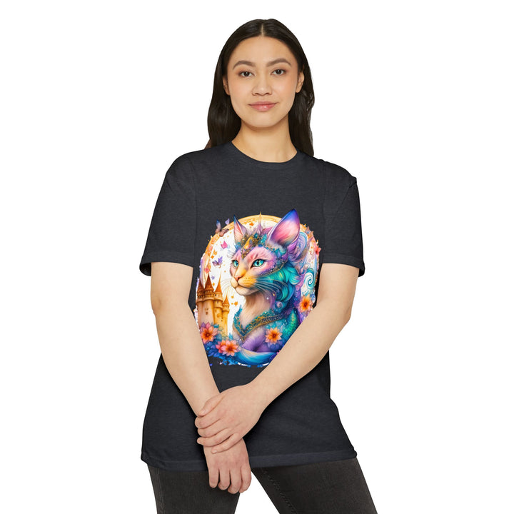 Fairy Tale Cat Majesty Top - Unisex Fantasy Kingdom T-Shirt