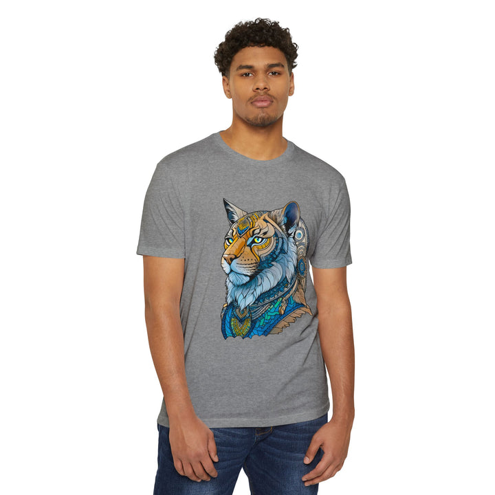 Regal Cat Majesty Shirt - Intricate Mosaic Design