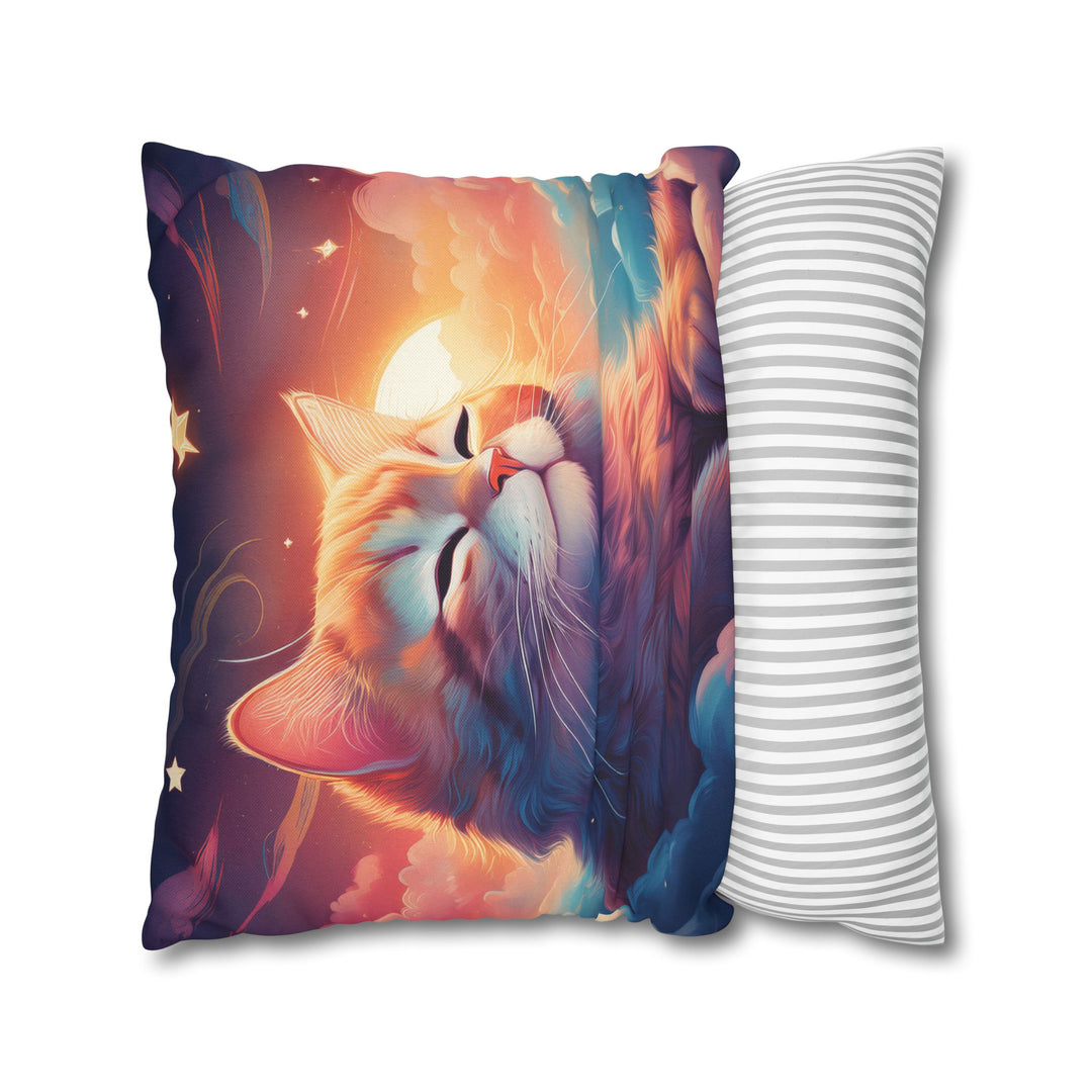 Serenity in the Sky: Premium Cat-Themed Pillowcase for Ultimate Comfort