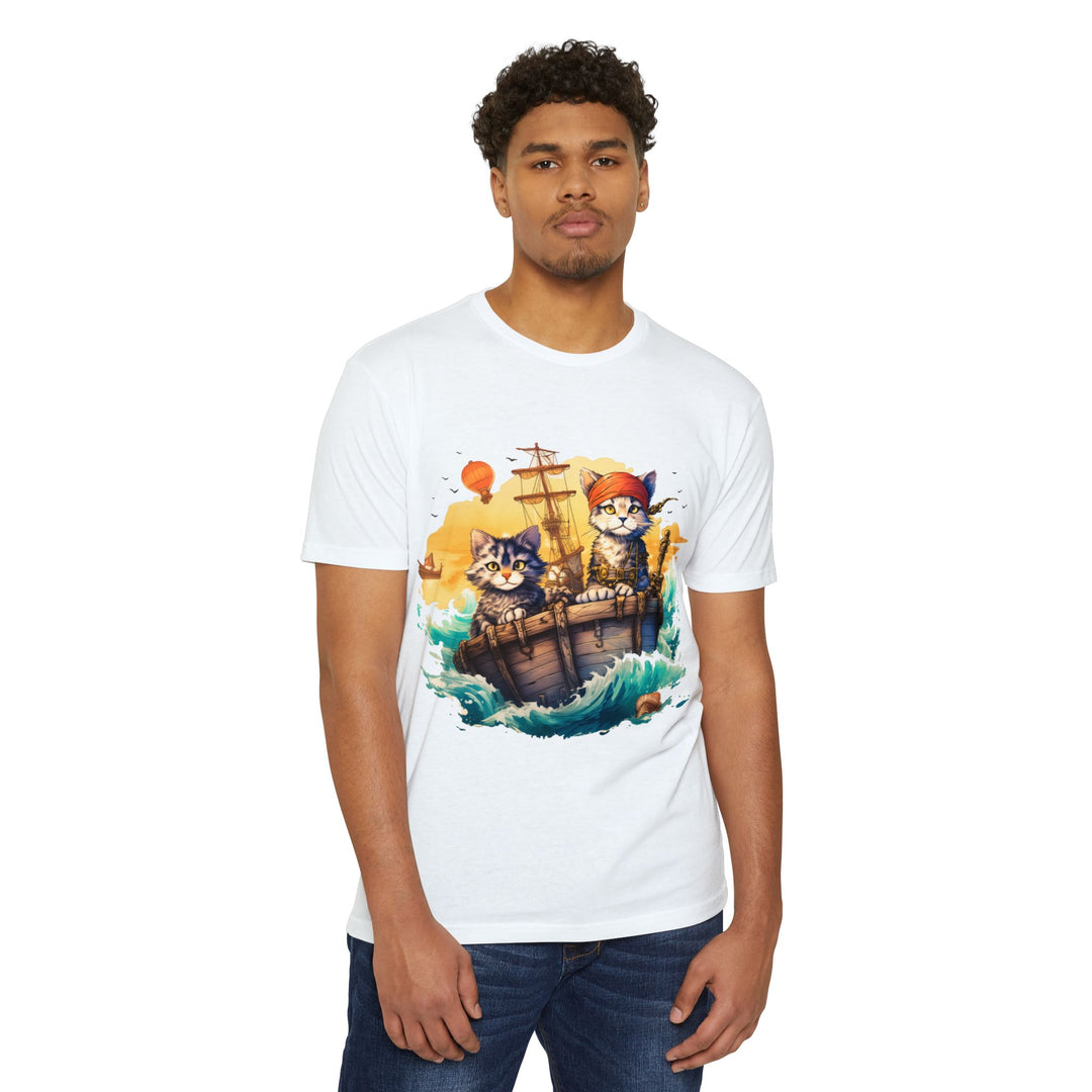 Pirate Kittens Adventure Top - Unisex High Seas T-Shirt