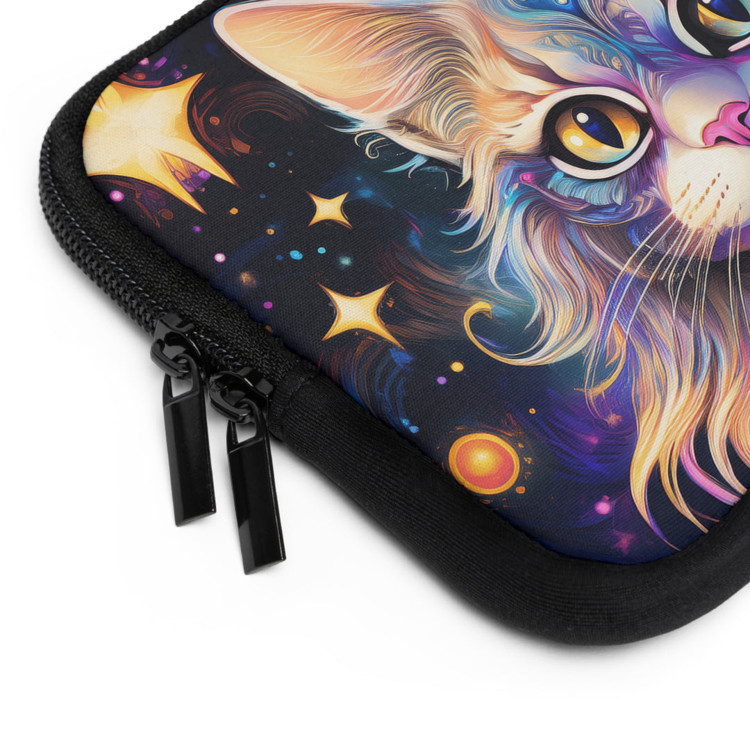 Cosmic Whiskers: The Galactic Laptop Sleeve of Dreams