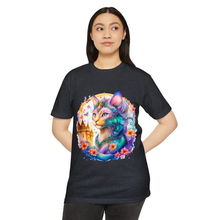 Fairy Tale Cat Majesty Top - Unisex Fantasy Kingdom T-Shirt