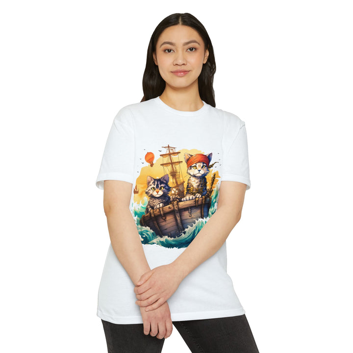 Pirate Kittens Adventure Top - Unisex High Seas T-Shirt