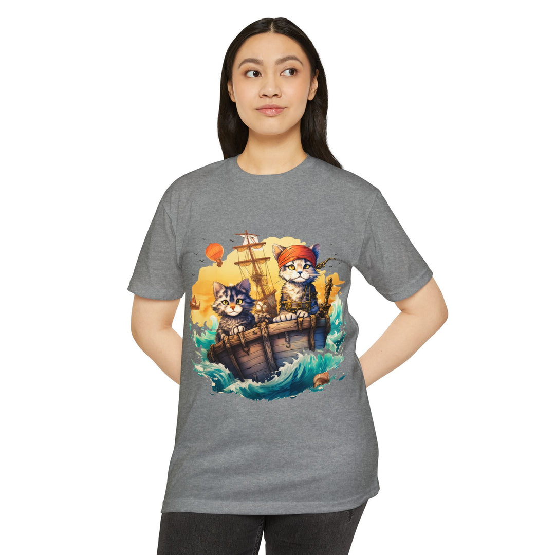 Pirate Kittens Adventure Top - Unisex High Seas T-Shirt