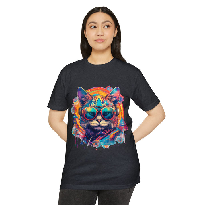 Urban Art Cat Top - Unisex Pop Culture T-Shirt