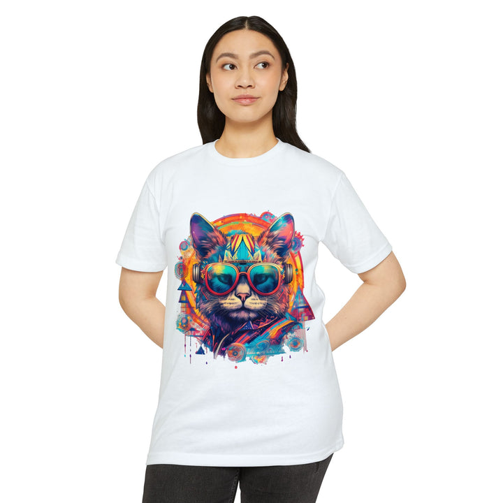 Urban Art Cat Top - Unisex Pop Culture T-Shirt