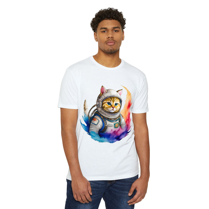 Launchpad Catstronaut Top - Unisex Galaxy Explorer T-Shirt