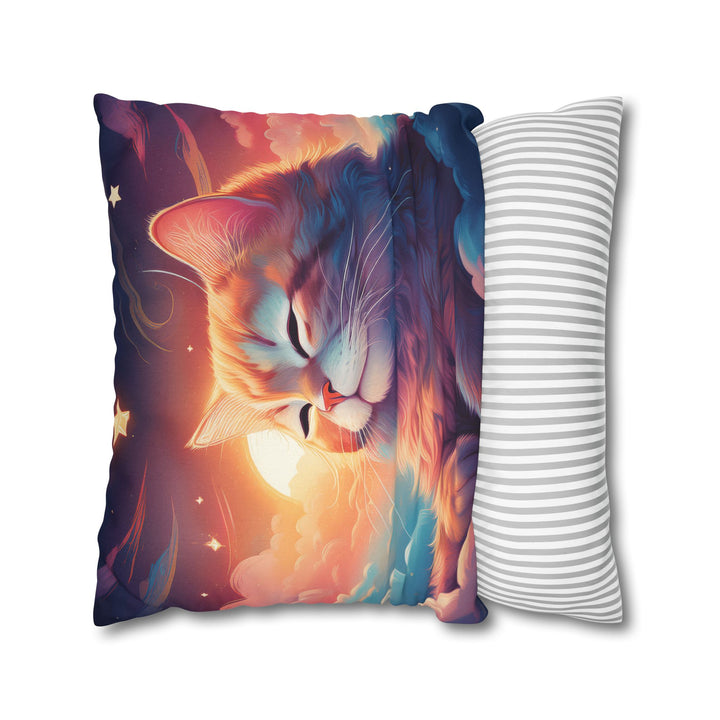 Serenity in the Sky: Premium Cat-Themed Pillowcase for Ultimate Comfort