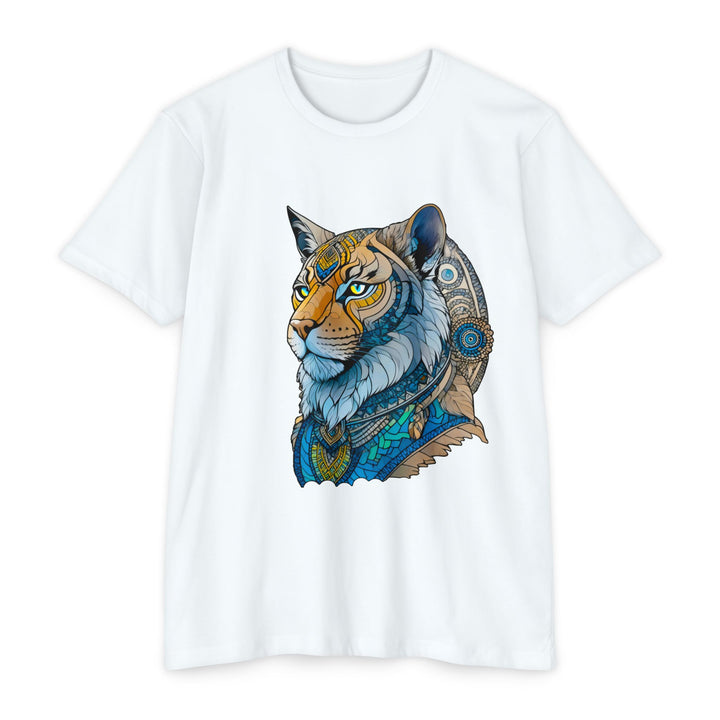 Regal Cat Majesty Shirt - Intricate Mosaic Design