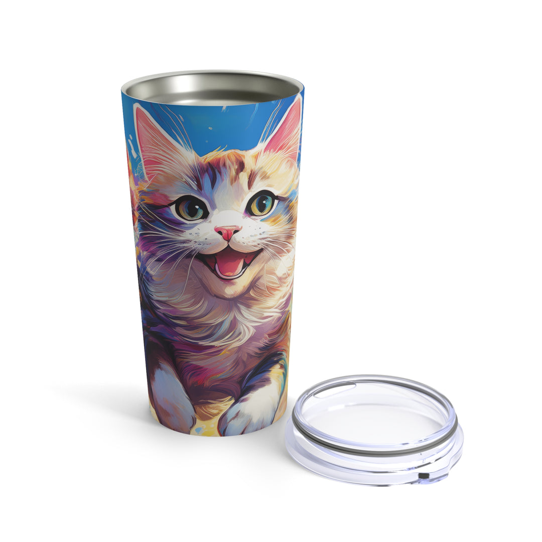 Happy Paws Stainless Steel Tumbler – Bring Joy to Every Sip