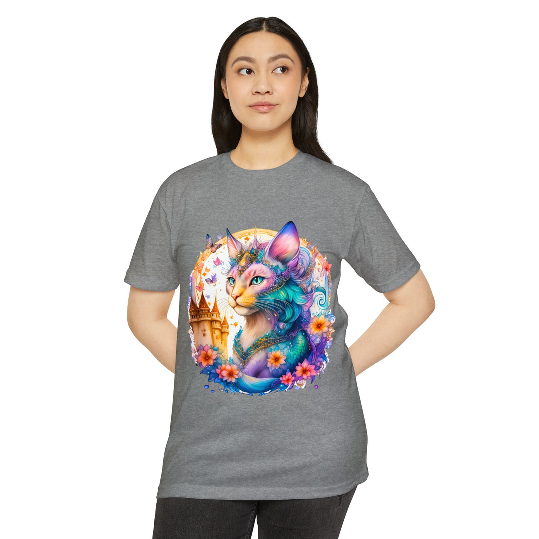 Fairy Tale Cat Majesty Top - Unisex Fantasy Kingdom T-Shirt