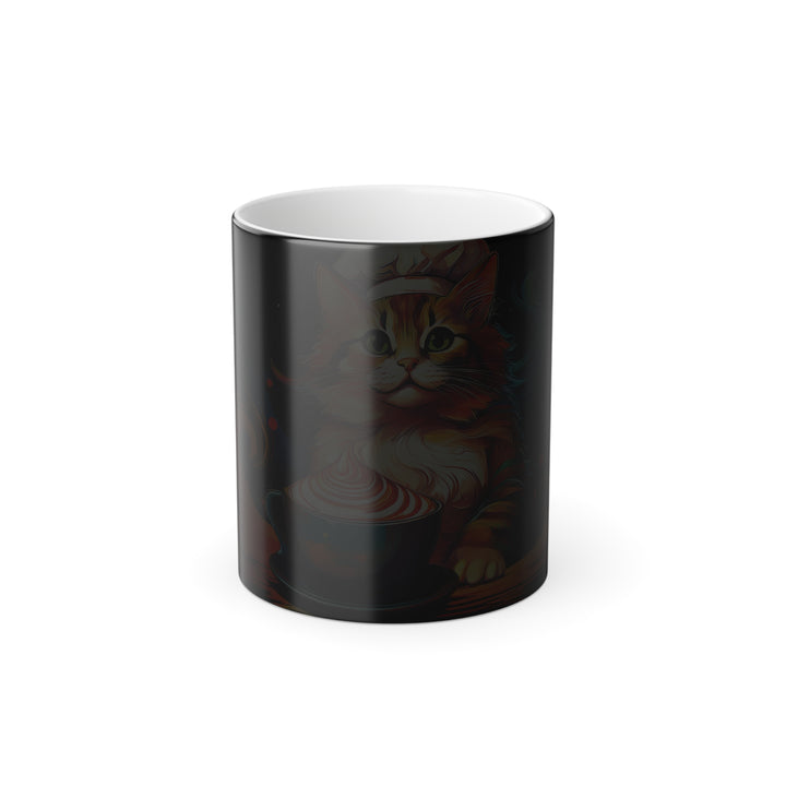 Barista Kitten Coffee Mug – A Purrfect Blend of Cuteness and Craftsmanship