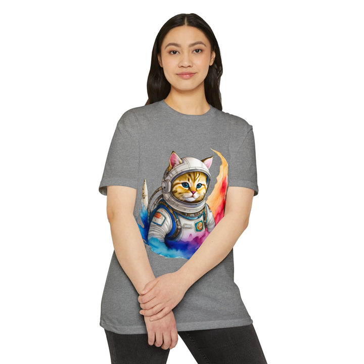 Launchpad Catstronaut Top - Unisex Galaxy Explorer T-Shirt