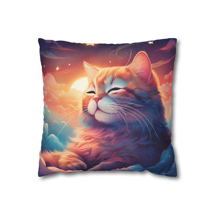 Serenity in the Sky: Premium Cat-Themed Pillowcase for Ultimate Comfort