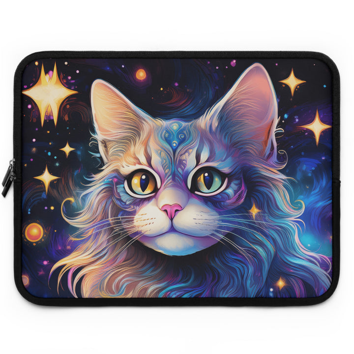 Cosmic Whiskers: The Galactic Laptop Sleeve of Dreams