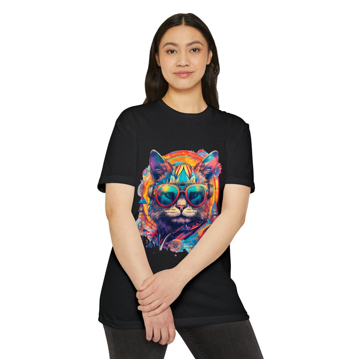 Urban Art Cat Top - Unisex Pop Culture T-Shirt