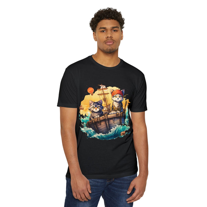 Pirate Kittens Adventure Top - Unisex High Seas T-Shirt