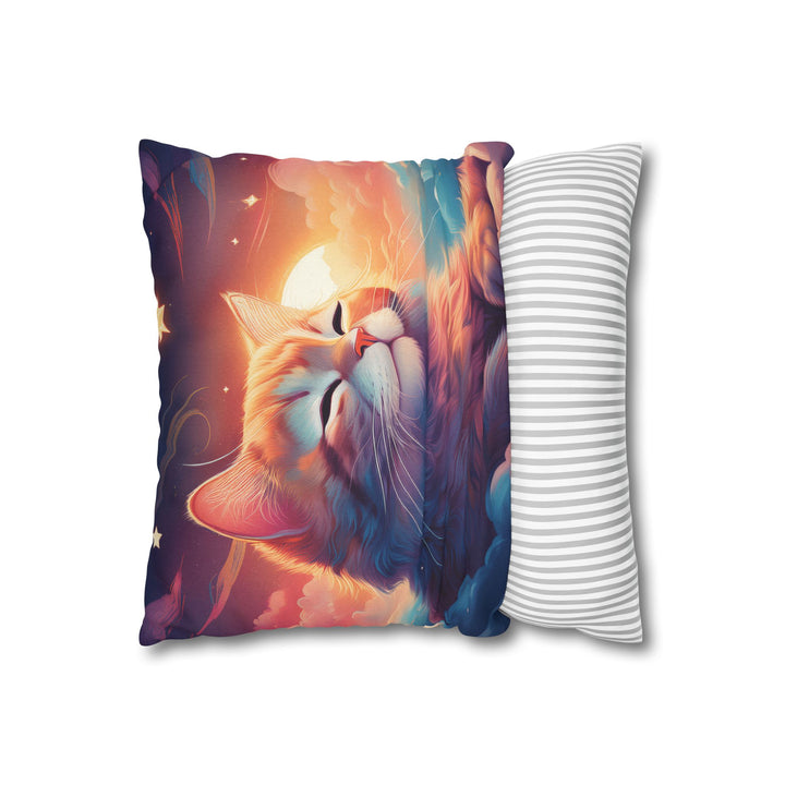 Serenity in the Sky: Premium Cat-Themed Pillowcase for Ultimate Comfort