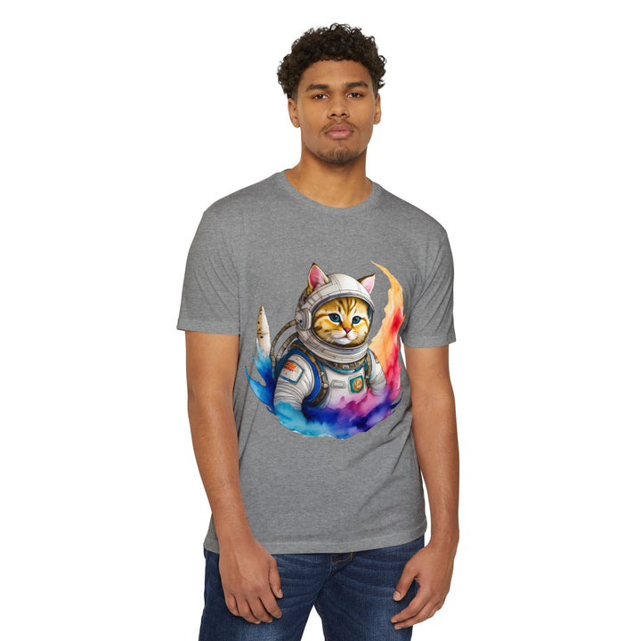 Launchpad Catstronaut Top - Unisex Galaxy Explorer T-Shirt