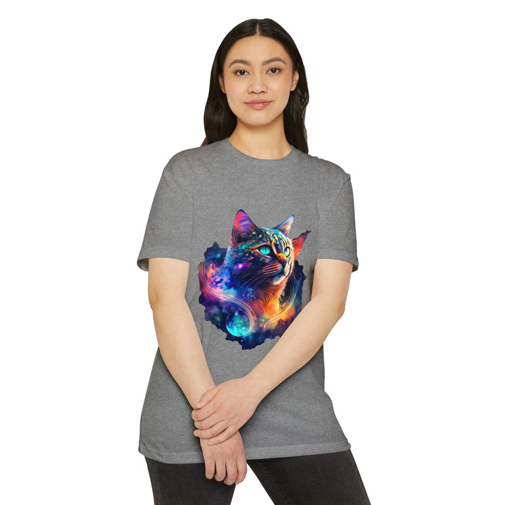 Galactic Cat Shirt - Cosmic Feline Art Design