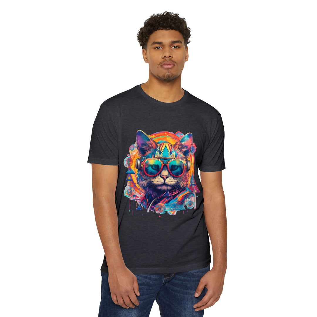 Urban Art Cat Top - Unisex Pop Culture T-Shirt