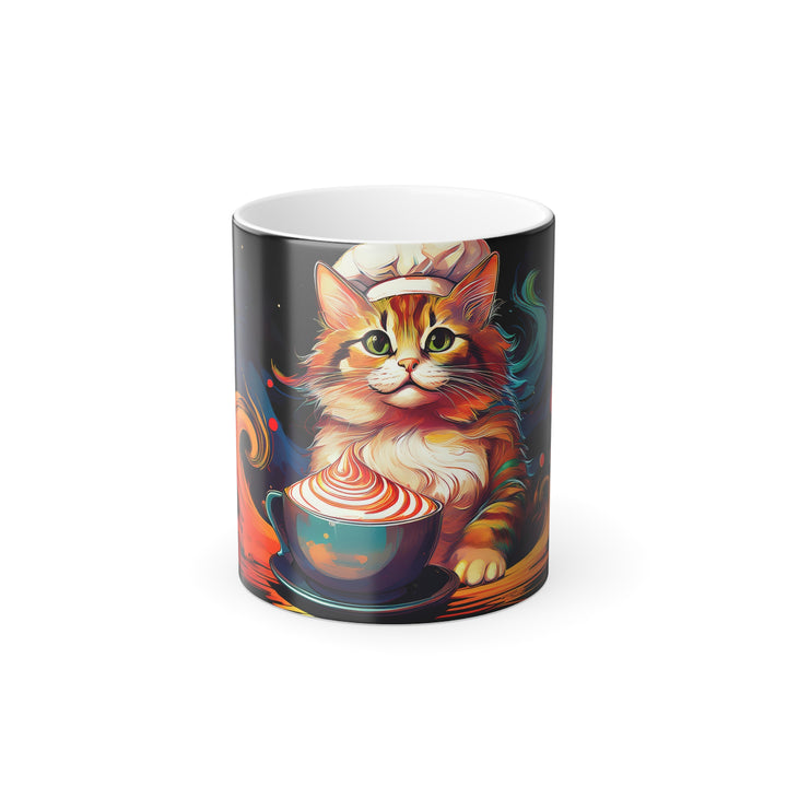 Barista Kitten Coffee Mug – A Purrfect Blend of Cuteness and Craftsmanship