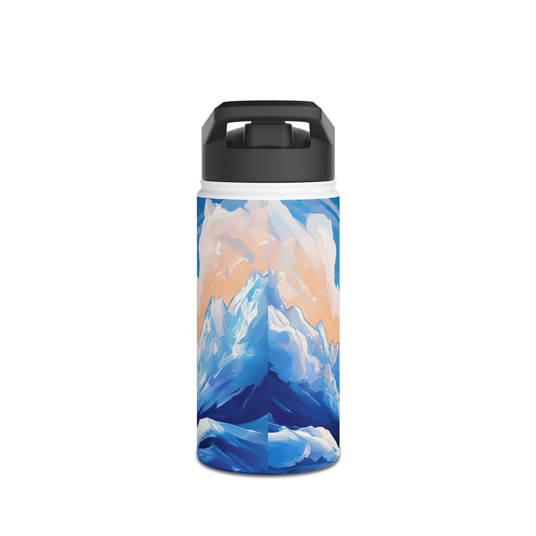 Majestic Mountain Cat Stainless Steel Water Bottle – Hydration for Every Adventure