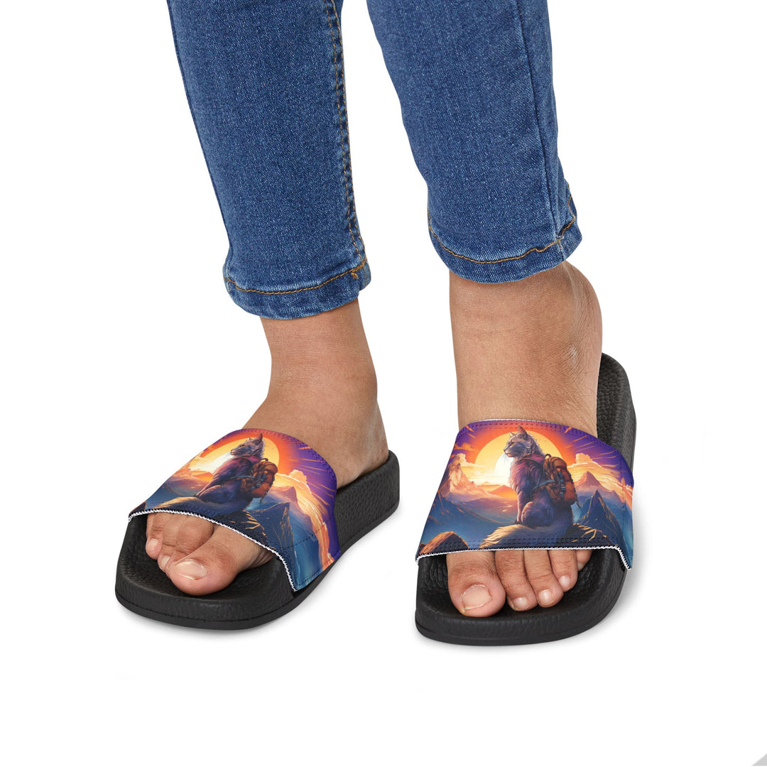 Mountain Explorer Cat Slide Sandals – Adventure-Ready Comfort